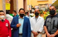 Fija Jorge Miranda Castro compromisos para mejora de Mercados en la Capital