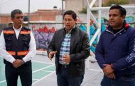 Rehabilita y embellece Ayuntamiento de Zacatecas cancha deportiva de la CNOP