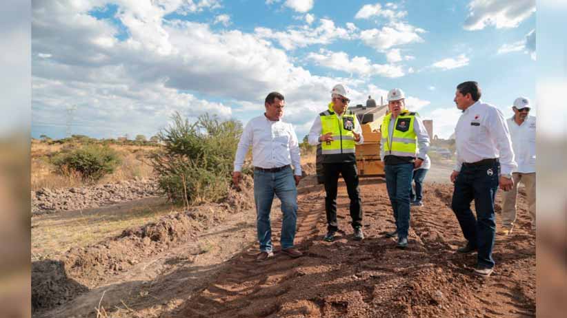 Con reparación del tramo Nochistlán-Teocaltiche, continúa Gobernador David Monreal el rescate carretero del estado