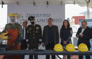 Encabeza Gobernador David Monreal inauguración de las Ferias de Paz y Desarme Voluntario en Zacatecas