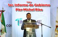 1er. Informe de Gobierno de Pier Michel Ríos (Entrevista)