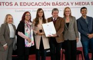 Reconocen Gobernador David Monreal y Secretaria Leticia Ramírez el trabajo destacado de 1 mil maestros zacatecanos