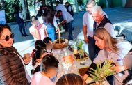 Participan niñas y niños de Casa Cuna Plácido Domingo en actividades de la Semana de la Alimentación