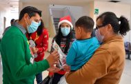 Lleva Julio César Chávez, mensaje de empatía a hospitales y unidades de emergencia