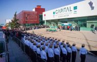 Encabeza Miranda Castro últimos honores a la bandera