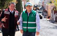 Supervisan reencarpetamiento en la colonia Felipe Ángeles