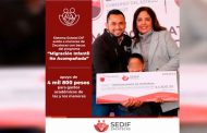 Entrega SEDIF estímulos económicos a 100 beneficiarios del programa Migración infantil no acompañada