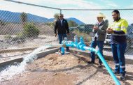 Garantiza Mario Macías servicio de agua potable en Mazapil