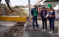 Supervisa alcalde la rehabilitación de obras de alcantarillado en la vialidad Las Sirenas