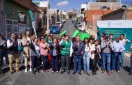 Inaugura Jorge Miranda obras en la colonia Felipe Ángeles