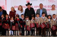 Entrega Gobernador David Monreal apoyos educativos por más de 1.6 mdp en Pánfilo Natera