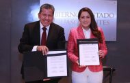 Blinda Zacatecas sus límites con Aguascalientes; firman convenio de colaboración en Seguridad