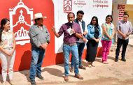 Entrega José Saldívar obras de infraestructura social en zona rural