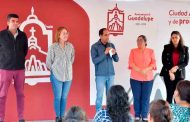 Entrega José Saldívar cancha de usos múltiples 100% rehabilitada en San Miguel del Cortijo