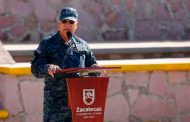 Llama General Arturo Medina Mayoral a continuar con los buenos resultados en materia de seguridad en Zacatecas