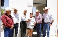 Entrega Gobernador David Monreal Ávila casi 2 mdp en apoyos de vivienda Construyendo Bienestar en Nochistlán