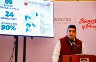 Con avance de 55% y distribución de más de 148 mil paquetes, la entrega de útiles escolares gratuitos en Zacatecas