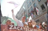 Celebra Gobernador David Monreal, junto con miles de zacatecanos, cinco años del triunfo de la cuarta transformación