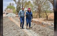 Supervisa José Saldívar pavimentación en San Jerónimo
