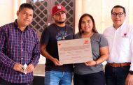 Para el bienestar y progreso de Río Grande, entrega Gobierno de Zacatecas obras y acciones del Programa 2x1 para Migrantes