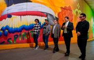 Presenta Jorge Miranda nuevo mural que mejora la imagen urbana del municipio