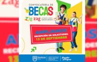 Extiende Cozcyt Convocatoria de Becas Zigzag hasta el 13 de septiembre