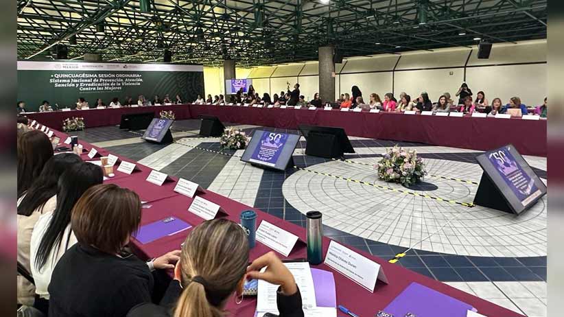 Participa Zacatecas en 50 Sesión Ordinaria del Sistema Nacional de Prevención, Atención, Sanción y Erradicación de la Violencia contra las Mujeres