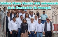 Celebra Mario Macías 455 aniversario de Mazapil