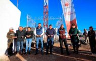 Sigue la respuesta a la demanda de comunicación en Mazapil; inaugura Gobernador David Monreal otra antena para telefonía celular