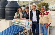 Con entrega de boilers solares; inicia Mario Macías “Cobijando Mazapil”