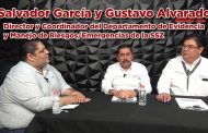 Entrevista al Ing. Salvador García y al Dr. Gustavo Alvarado