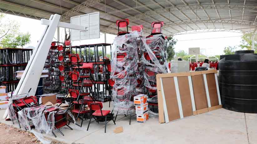 Benefician con mobiliario y equipamiento a casi 4 mil estudiantes del sur de Zacatecas