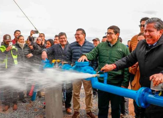 Con inversión de 2.9 mdp, Gobernador David Monreal garantiza el abastecimiento de agua potable a 400 familias de El Visitador que carecían del servicio