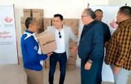 Entrega Gobierno de Zacatecas paquetes alimentarios a gremio de meseros