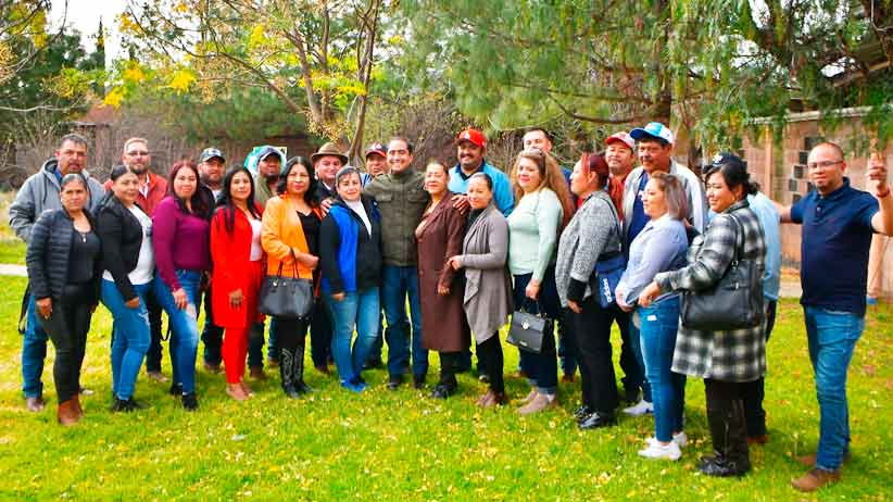 “Ustedes son los ojos y los oídos de la gente de las comunidades de Guadalupe”: Pepe Saldívar a Delegados