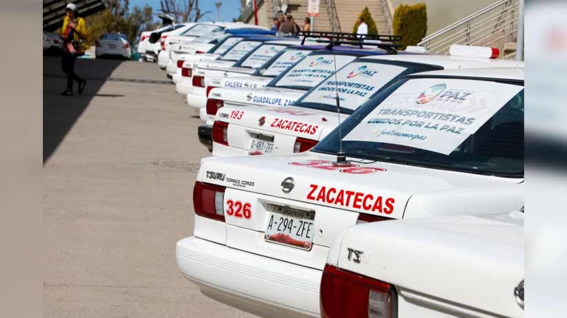 Taxistas respaldan al Gobernador David Monreal y se suman a la consolidación de la estrategia por la paz en Zacatecas