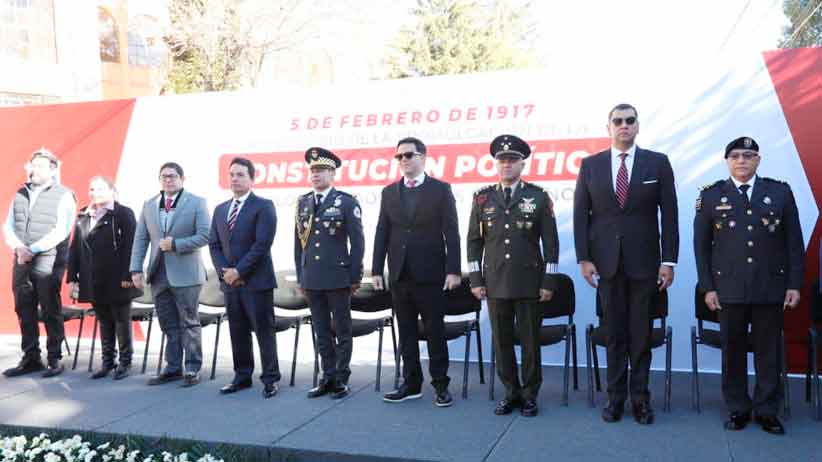 Conmemora Gobierno de Zacatecas 107 Aniversario de la Constitución Mexicana; destaca el reforzamiento del Estado de Derecho y la paz social