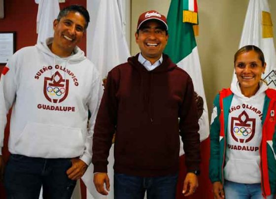 Refrenda Pepe Saldívar apoyo a atletas guadalupenses