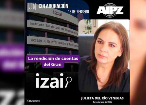 La rendición de cuentas del Gran IZAI