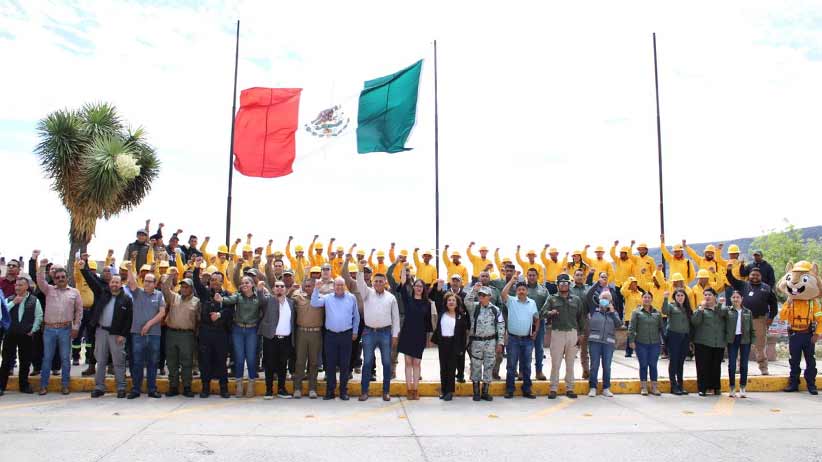 Inician gobiernos de México y de Zacatecas Campaña de Prevención de Incendios Forestales