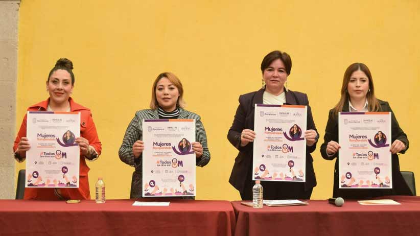 Iniciarán las actividades por el 8M con la conferencia magistral “Mujeres rompiéndola”