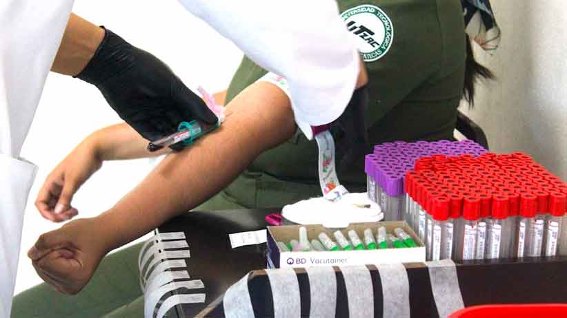 Se convierte Utzac en punto de donación de sangre