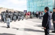 Gobierno del Estado de Zacatecas inicia semana con Honores a la Bandera