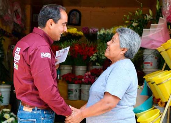 Comerciantes de la Alameda, apoyan a Pepe Saldívar
