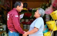 Comerciantes de la Alameda, apoyan a Pepe Saldívar