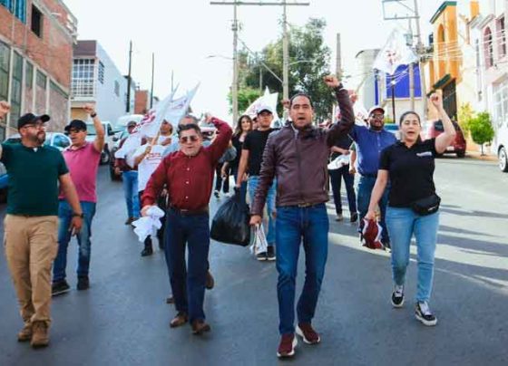 Inicia Pepe Saldívar actividades proselitistas en colonias de Guadalupe