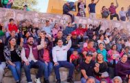 Refuerza Jorge Miranda su compromiso con los colonos de los Olivos