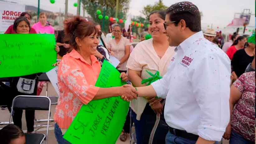 No hay satisfacción más grande que el contacto con nuestra gente: Jorge Miranda