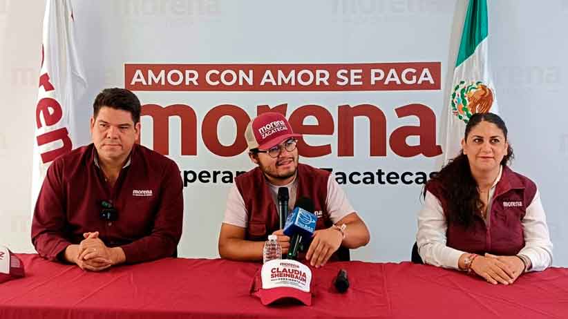 Morena, el Partido con más intención del voto en Zacatecas