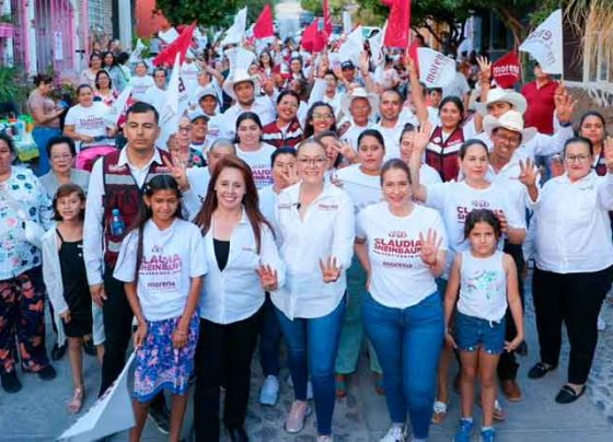 Con Vero Díaz y Claudia Sheinbaum habrá más bienestar para Zacatecas y México